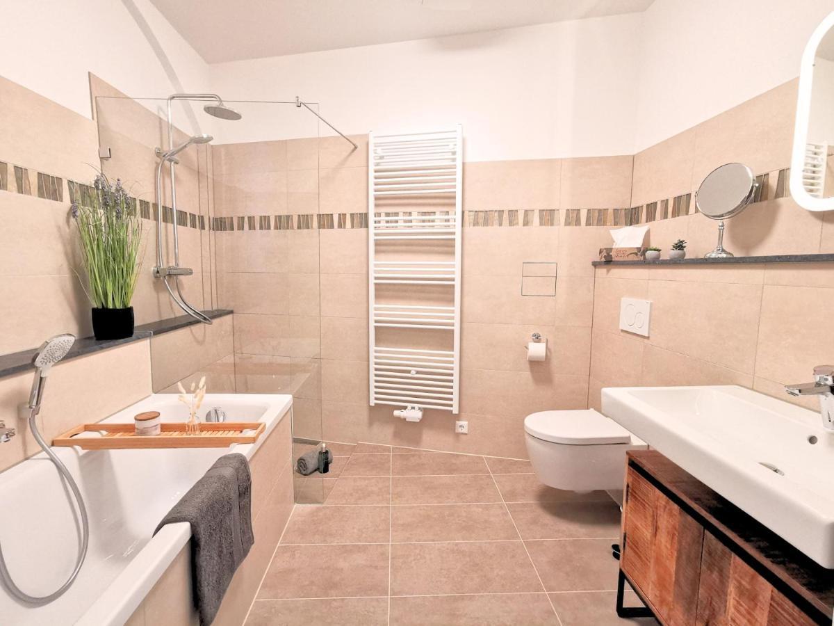 Fynbos Apartments Deluxe, Balkon, Historisch, Parkplatz Meißen Eksteriør bilde
