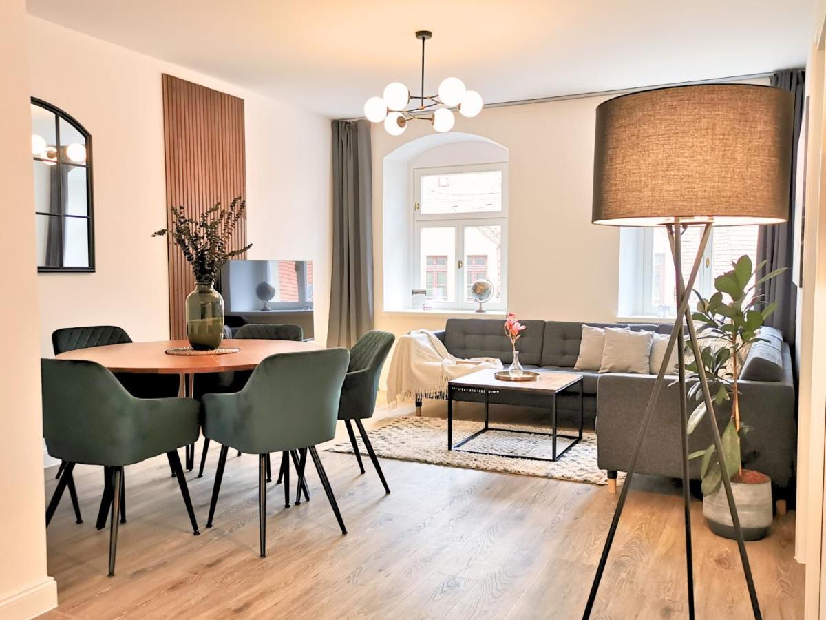 Fynbos Apartments Deluxe, Balkon, Historisch, Parkplatz Meißen Eksteriør bilde