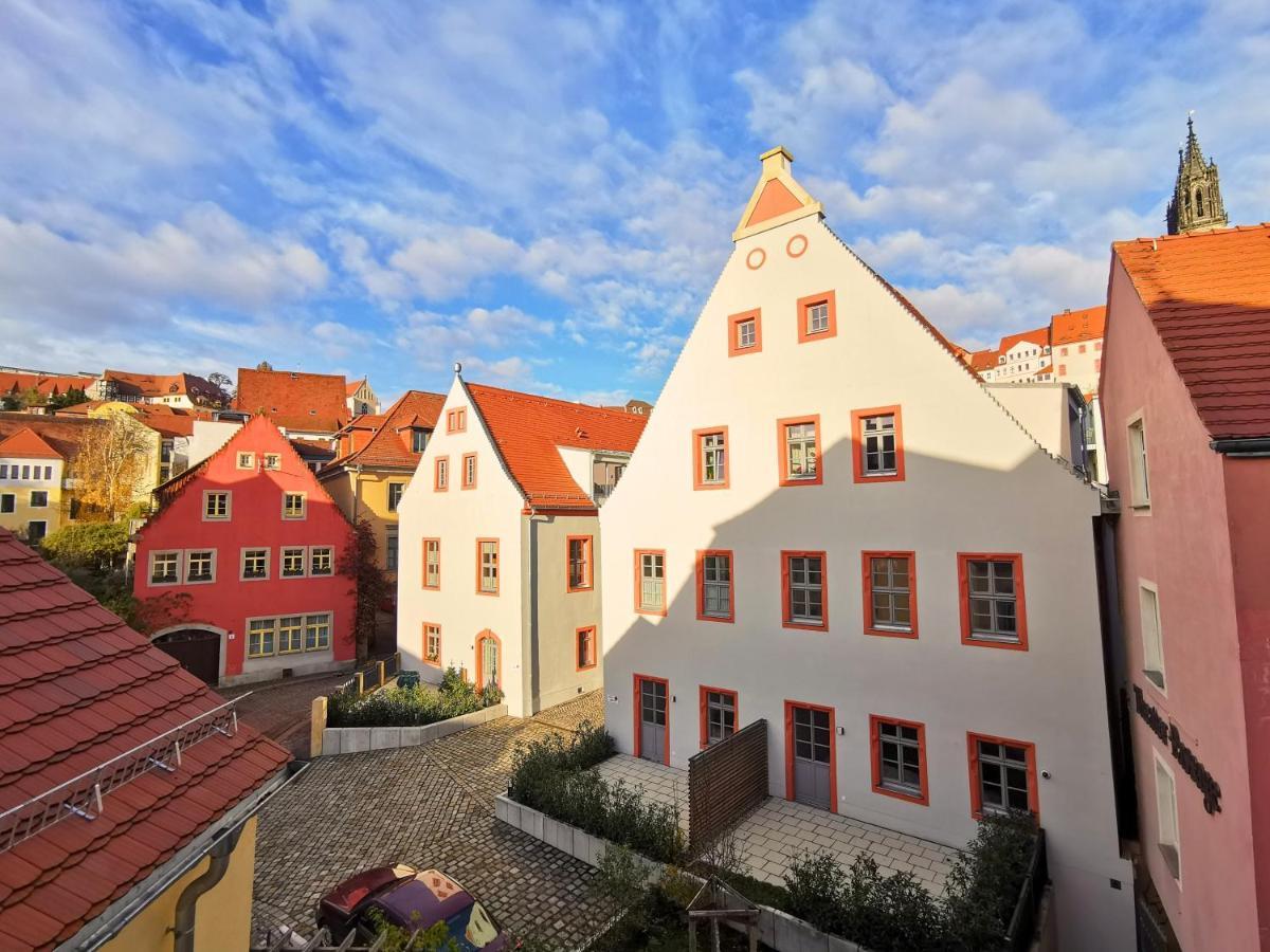 Fynbos Apartments Deluxe, Balkon, Historisch, Parkplatz Meißen Eksteriør bilde